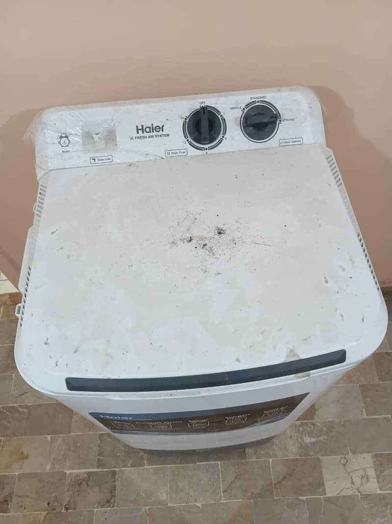 Haier washing machine 1