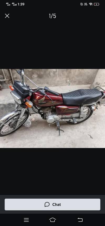 Cg 125 genuine lush condition lush
