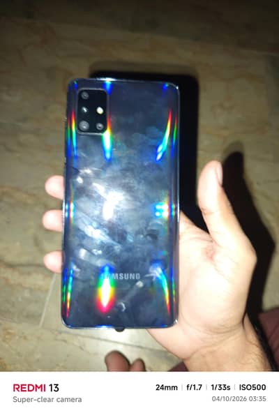 Samsung Mobile A51 6+6+128 complete box