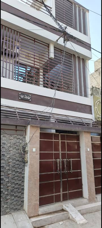 North Karachi sector 11K sanobar cotig 120 Gaz G+1 new house