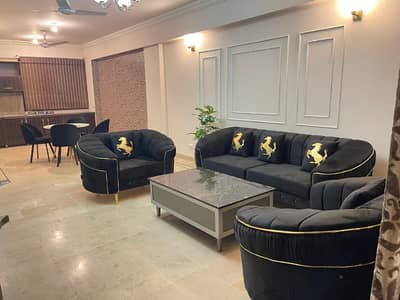 Per day one bed room flat available in Islamabad e11