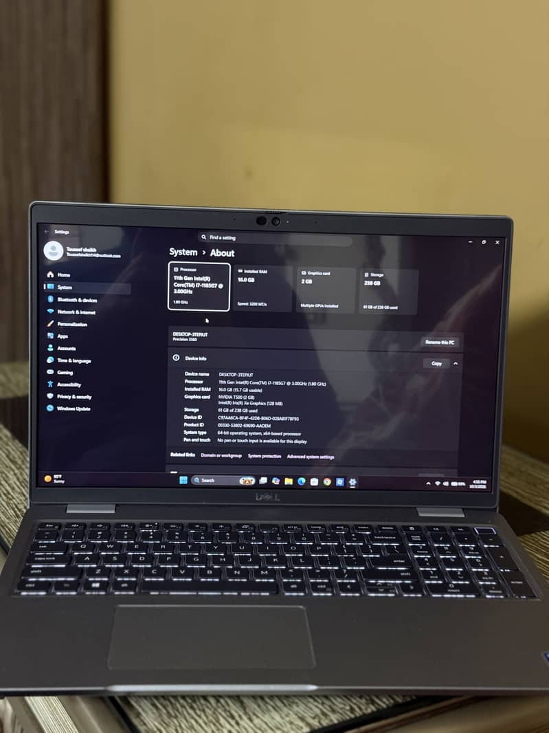 Dell Precision 3560 3