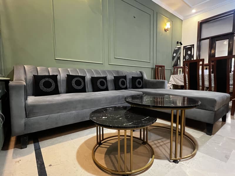 L shape sofa 1