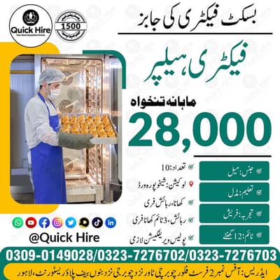 Lahore all over jobs available