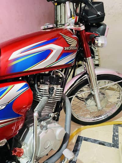 Cg 125 2022 Model Karachi Registred