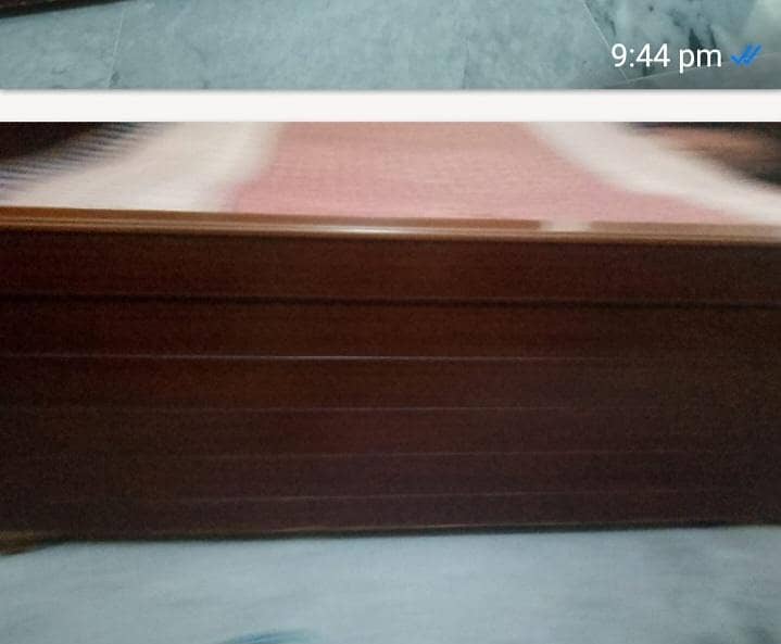 Double bed withmatress 2