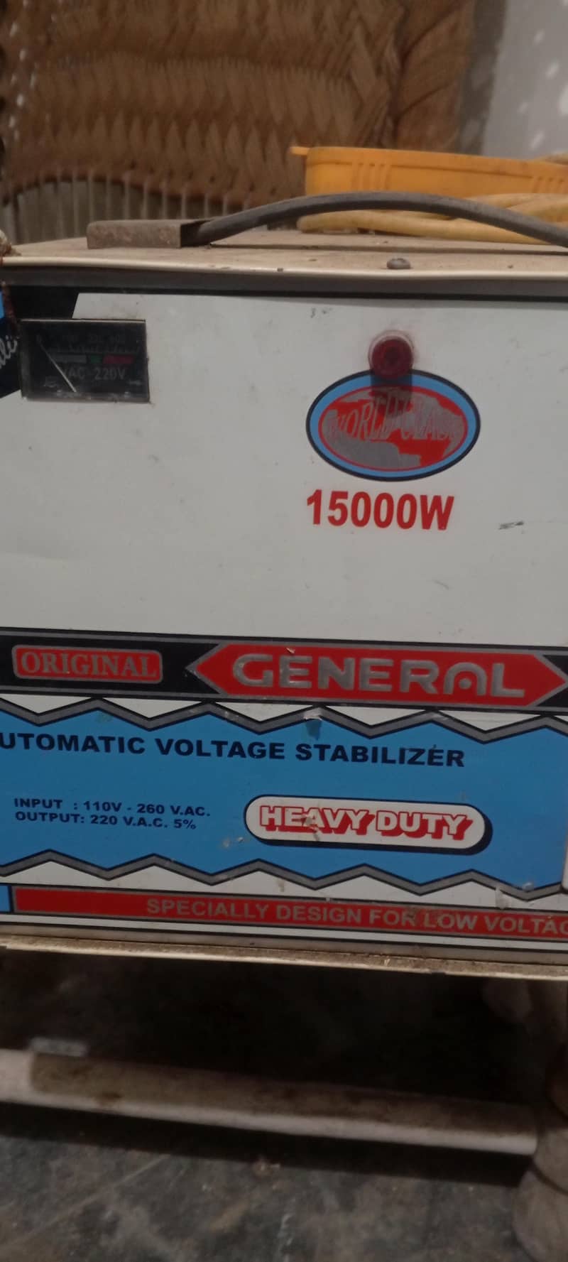 Automatic Voltage Stabilizer – 15,000W 0