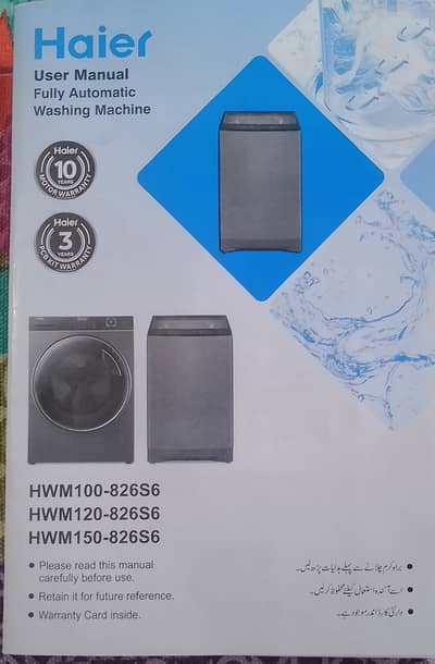 Haier Automatic washing machine for sale