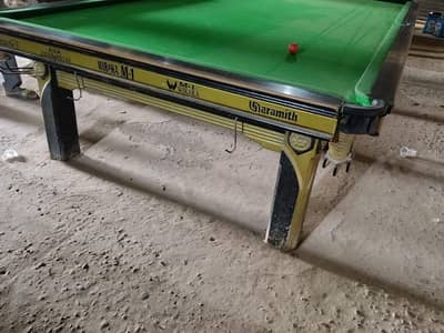 2 Snooker Tables for Sale – 1 Large & 1 Small | Good Condition