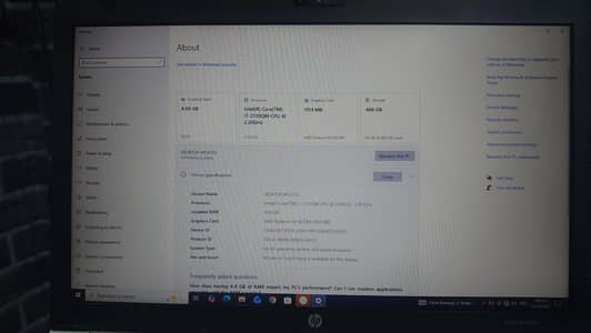 HP laptop