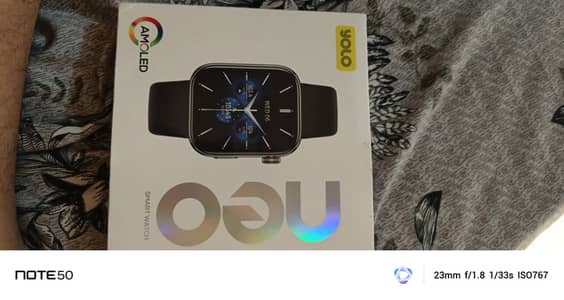 smart watch with AMOLED display 7days battery life