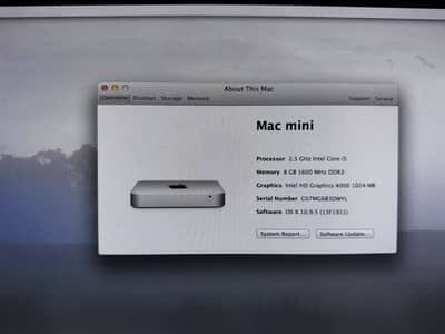 Mac mini 2012 corei5