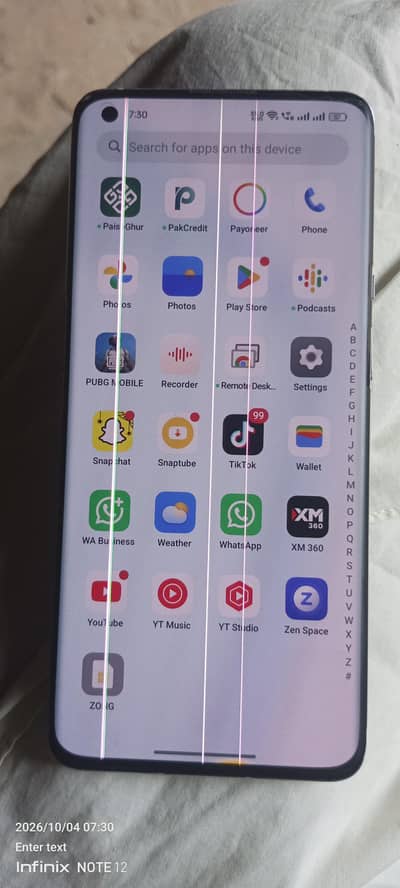 one plus 9  pro 12/256 PUBG 90fps