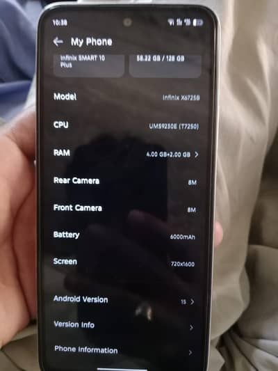 Infinix smart 10 plus