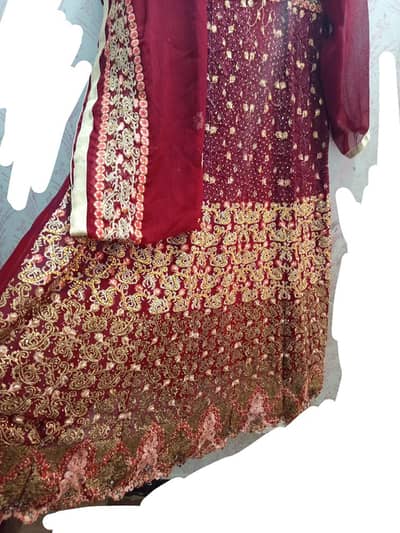heavy embroided maxi