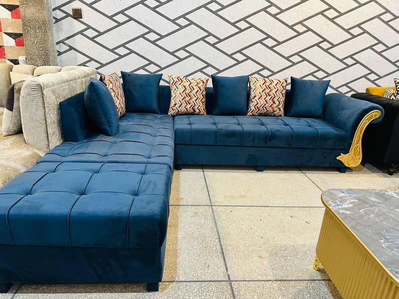 L shape 7 seater sofa 4