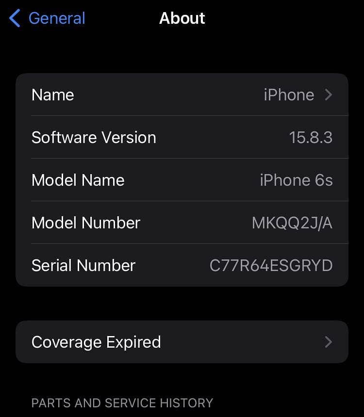 Apple iPhone 6S 1