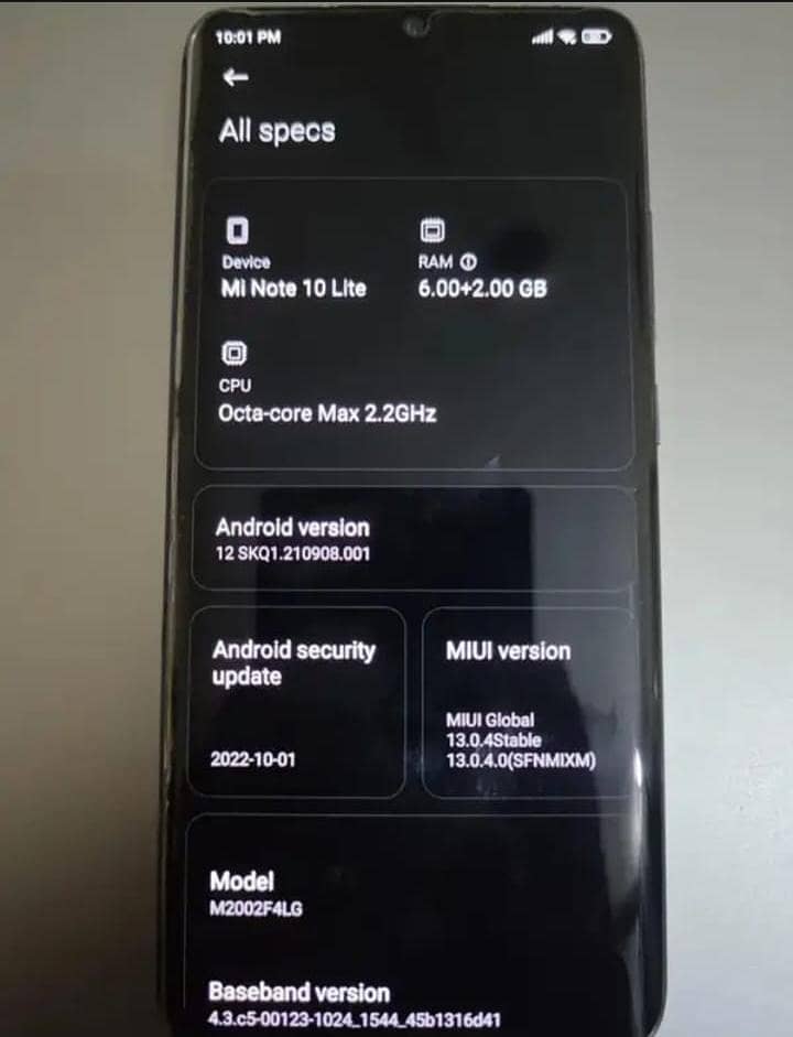 Xiaomi Mi Note 10 Lite 4