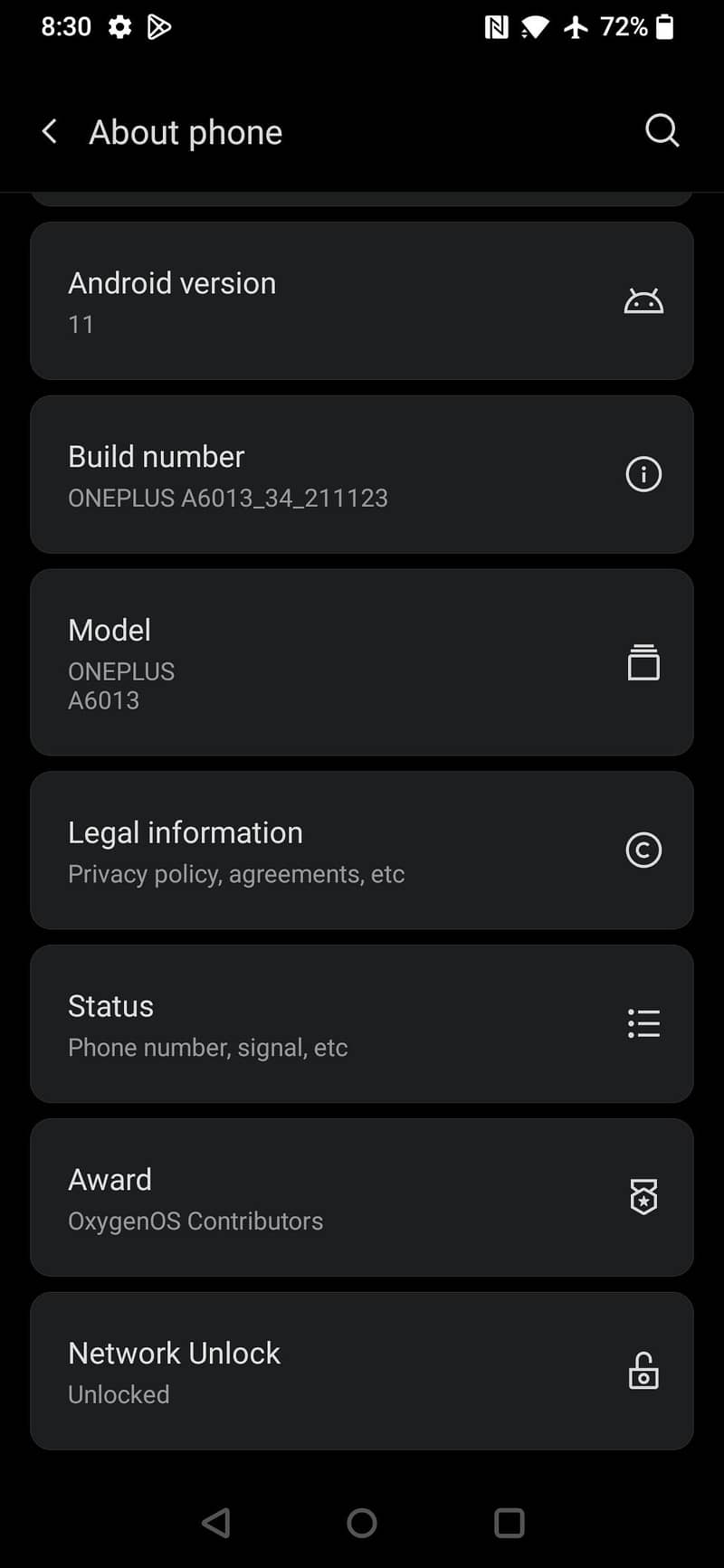 One Plus 6T 5