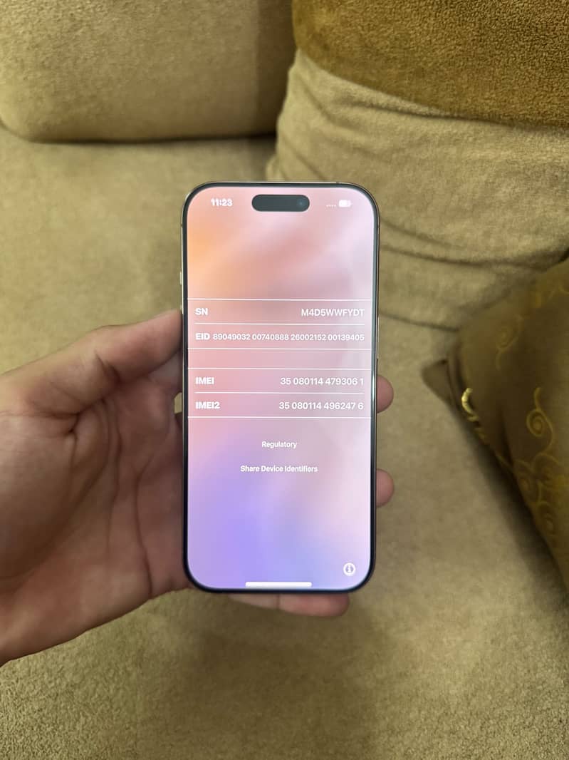 iPhone 16 pro icloud 8