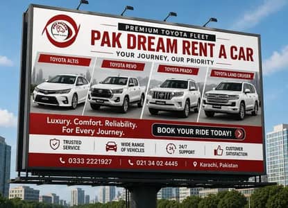 Rent A Car Karachi–With Driver | Luxury Rent A Car Service DHA Karachi