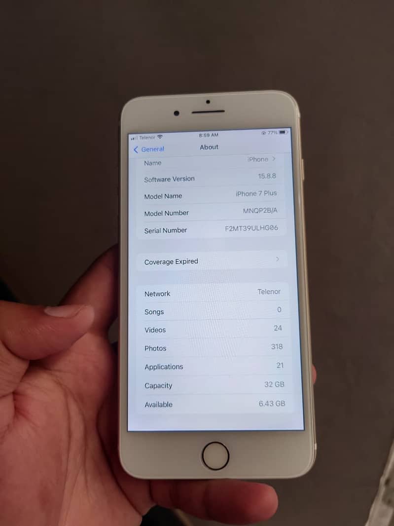 Apple iPhone 7 Plus 8