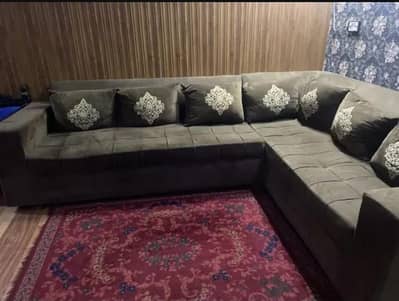 L shape sofa