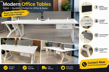 premium office workstation table's built-in Power Socket for sale