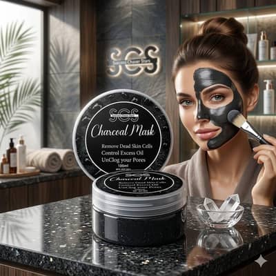 ​SCS Organic Charcoal Peel Off Mask (Blackhead Remover)