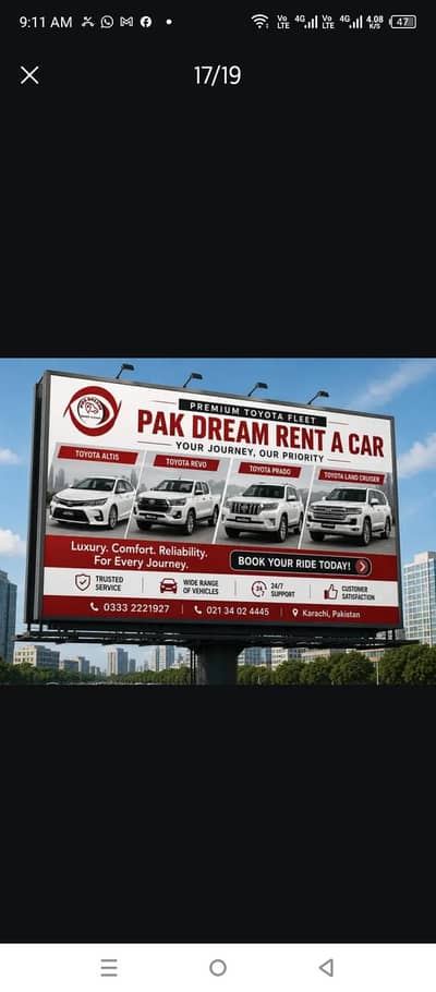 Rent a Car With Driver | Rent A Car In Karachi | One Way Drop