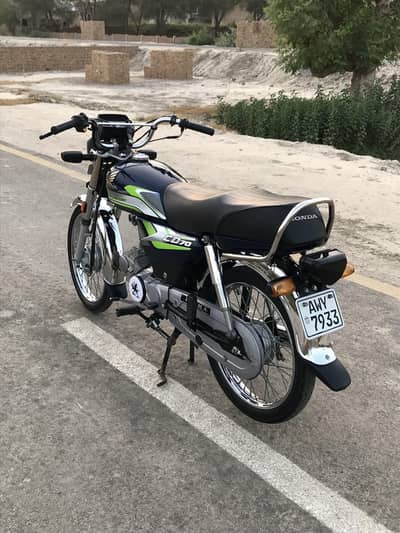cd70 blue 2024/25 model for urgent sale