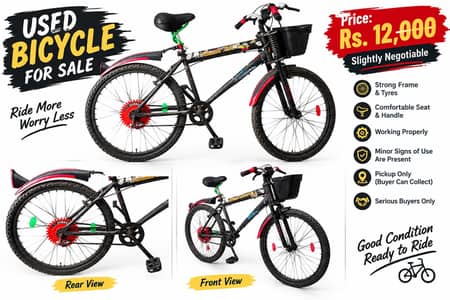 Used Bicycle for Sale