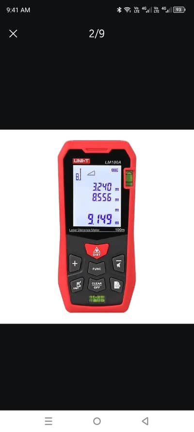 UNI-T  Laser Range 100M finder Laser sports Distance Meter Digital