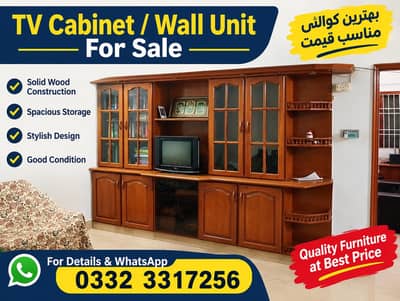 TV Cabinet / Wall Unit For Sale