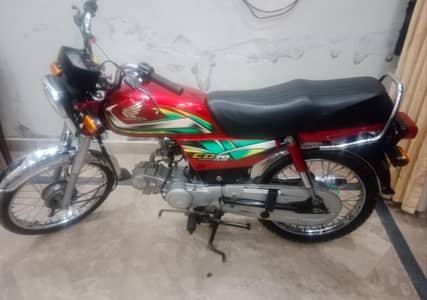 honda cd70 2022 1st owner biomatric genuine bike 03424020386