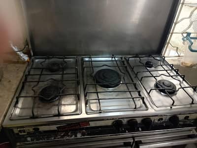 cooking range 5 burner