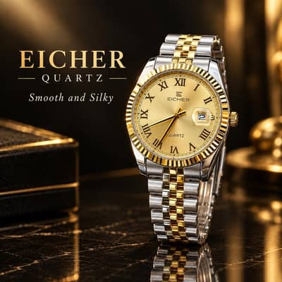 EICHER QUARTZ WATCH ⌚