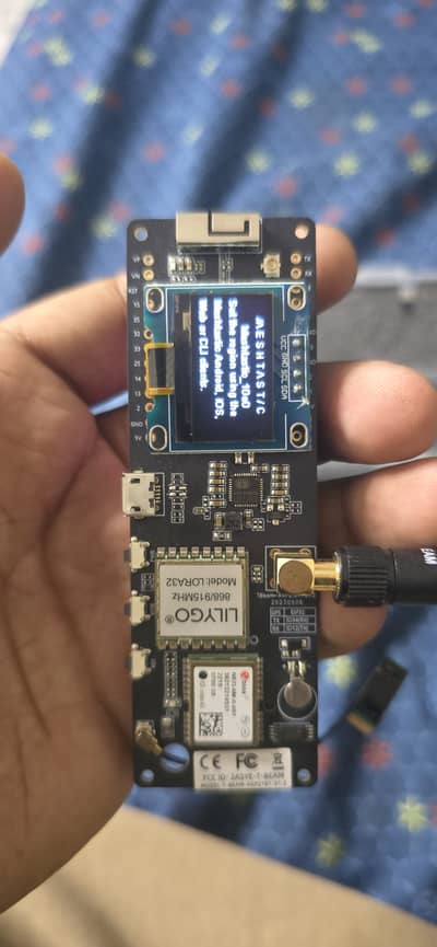 LILYGO TTGO T-Beam V1.1 ESP32 LoRa GPS OLED + 2200mAh Battery