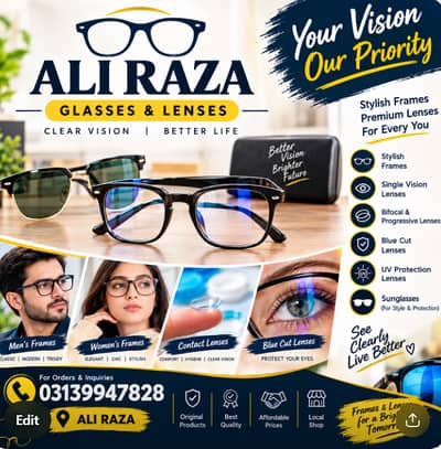 Upgrade Your Style with Stylish Frames & Premium Lenses