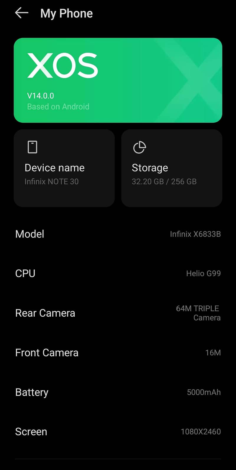 Infinix Note 30 0