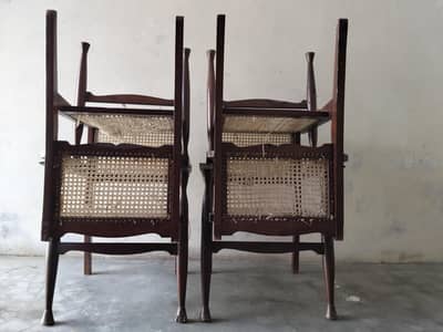 4 old wood chairs for sale