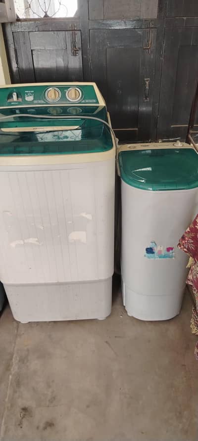 washing machine & dryer