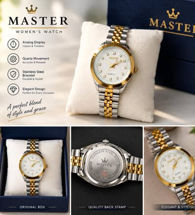 Master Women’s Watch – Two Tone