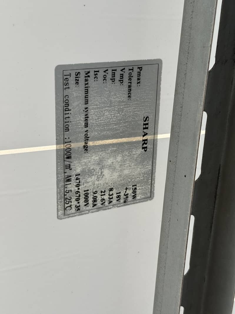 Solar panel 8 plates 5
