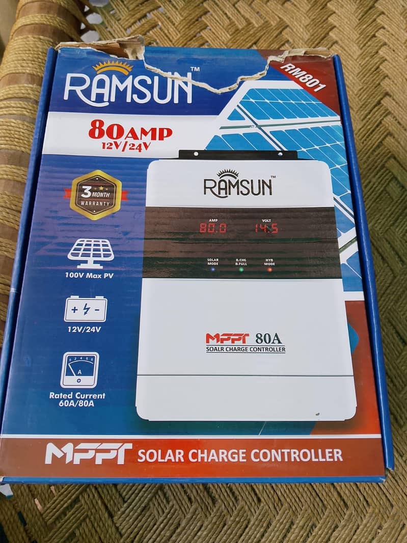 RAMSUN MPPT 80 Amp 1