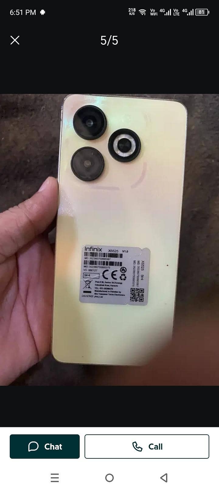 Infinix Smart 8 0