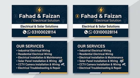 Any type electrical work