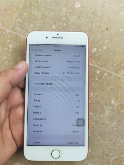 Apple iPhone 7 Plus 128gb pta approved read add fixed price
