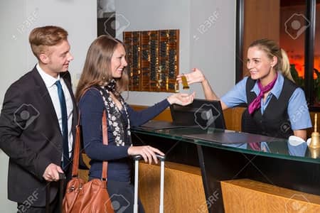GIRLS JOB Only Receptionist ki job hai / CV must