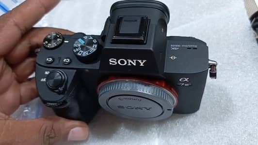 Sony A7iii shutter 8k only.